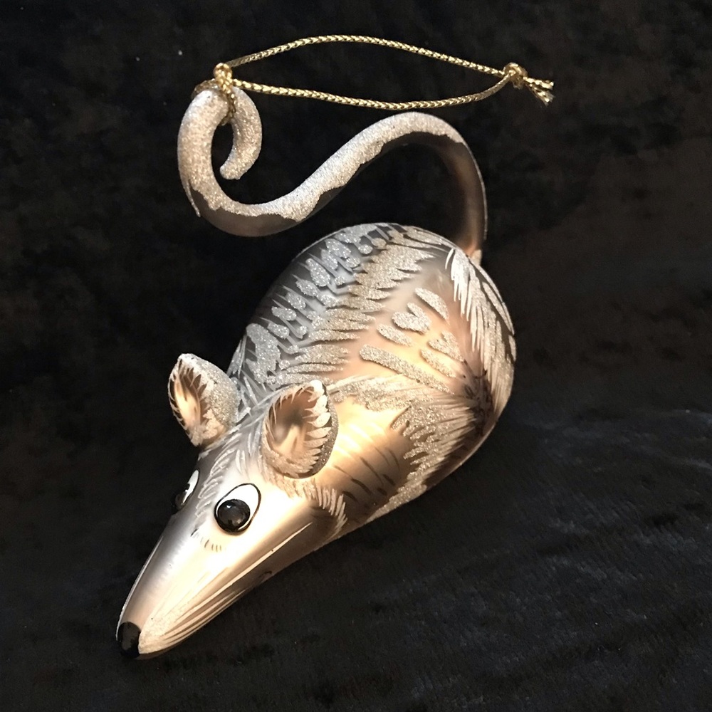 Asian Treasures mouse ornament